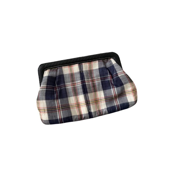 J CREW Fall Plaid Clutch Handbag NEW NWOT - Picture 8 of 8